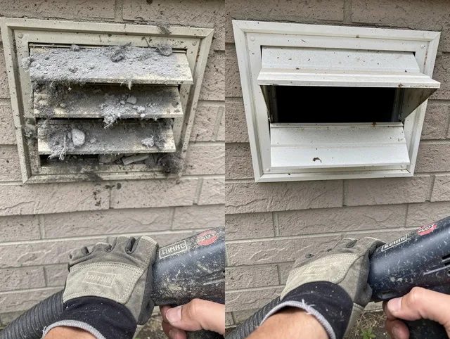 Professional dryer exhaust vent cleaning by Somers Dryer Vent Cleaning in Somers