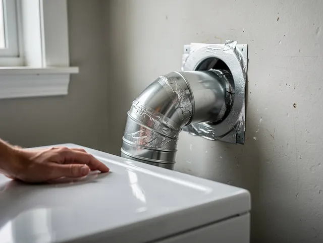 Somers Dryer Vent Cleaning expert performing professional dryer vent repair and installation in Somers