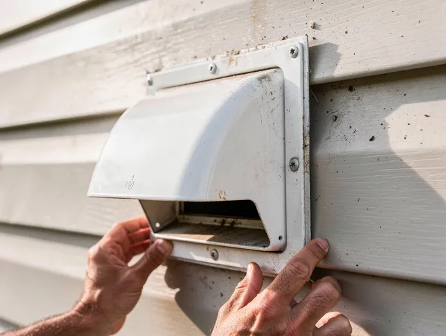 Somers Dryer Vent Cleaning technician delivering thorough residential dryer vent cleaning service in Somers